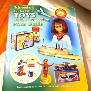 Schroeder's Collectible Toys Book 🚂Antique to Modern🛼 Price Guide🧸2006 10th